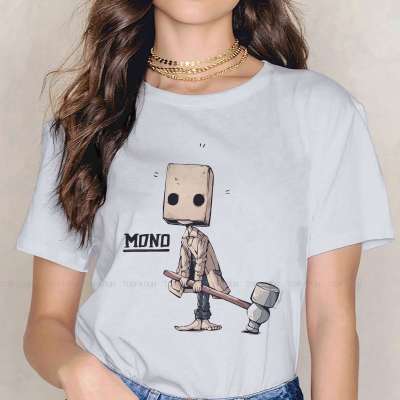 Mono Hammer Tshirts Little Nightmares Game Grunge Vintage Clothing Large Cotton Graphic 100% Cotton Gildan