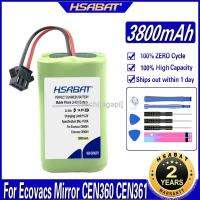 HSABAT TAB-T560H 3800mAh Battery for Ecovacs CEN361 CEN360 DN620 DH43 DH45 DH35 BFD-WSP T550WSC T550W Cleaner Robot Batteries （สต็อกสำเร็จรูป） agapi