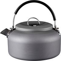 0.8L/1.4L Outdoor Aluminum Camping Kettle Pot for Hiking Backpacking