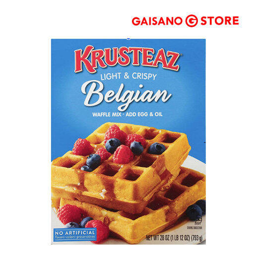 KRUSTEAZ Belgian Waffle Mix 793g Lazada PH