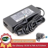 Chicony 19V 4.74A 90W แล็ปท็อปอะแดปเตอร์ AC A10-090P 3A อะแดปเตอร์ไฟ A090A076L 4.5x3.0mm เครื่องชาร์จโน้ตบุ๊ค