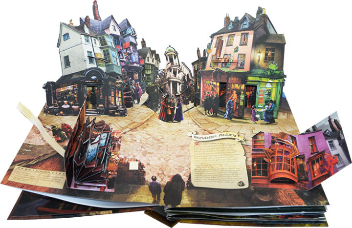 harry-potter-3d-stereoscopic-book-original-english-harry-potter-pop-up-book-collection-edition-commemorative-edition-3d-hogwarts-castle