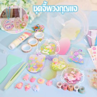 【Witte】Goo Card Idol ชุดจี้พวงกุญแจ DIY สําหรับตกแต่งสมุดไดอารี่ อัลบั้มรูปภาพ การ์ด สติกเกอร์อะคริลิคใส