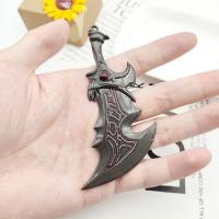 Fashion Of War 4 Keychain Kratos Axe Demon Weapons Chain for Men Prop Car Jewelry