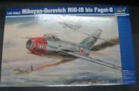 ทรัมเป็ตเตอร์02806 1/48 Mig-15 Bis Ot-B ชุดประกอบโมเดล