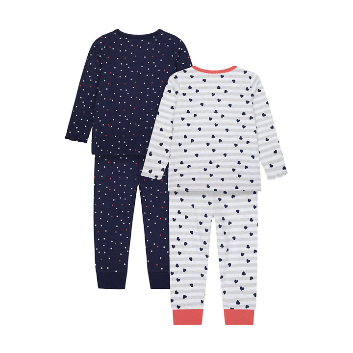 ชุดนอนเด็กผู้หญิง-mothercare-dream-pyjamas-2-pack-yd254