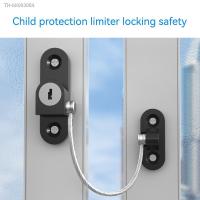 ✕ Window Limit Lock Childrens Safety Lock buckle Window Limit Device Chain lock Drawer lock Zinc alloy multifunctional lock new