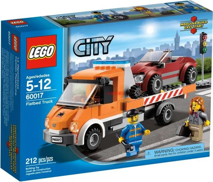 lego city truck and trailer