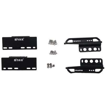 2PCS Metal Rock Sliders Side Pedal for 1/24 RC Crawler Car Axial SCX24 C10 AXI00001 Upgrade Parts