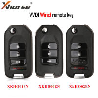 Xhorse VVDI รถกุญแจรีโมท XKHO00ENXKHO01ENXKHO02EN สายกุญแจรีโมท34ปุ่มสำหรับฮอนด้าประเภทสากลกุญแจรถ