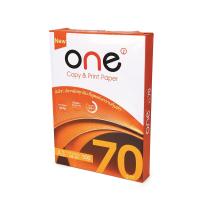 กระดาษถ่ายเอกสาร A3 70แกรม (500แผ่น/รีม) ONE