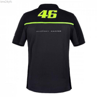 Summer  Vr 46 Mens Leisure Sports Golf Motorcycle Polo Yamaha T-shirt M1 Moto Gp t Shirt 2023 new polo shirt