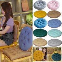 1PC 40cm Round Seat Cushion Decorative Indoor Outdoor Solid Color Thick Chair Pad Car Sofa Tatami Floor Pillow for Living Room