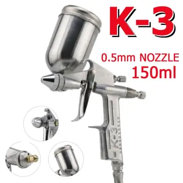 Spray gun MINI spray gun gravity stainless steel 150ml cup car car