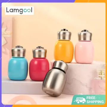 200ml/360ml Cute Candy Mini Thermos Cup Kids Cartoon Hot Water Bottle  Stainless Steel Thermal Coffee Mug Vacuum Flask Insulated (Capacity :  200ML