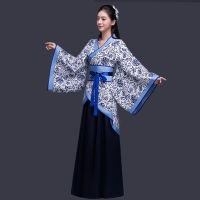 CP47.4 ชุดจีน จีนโบราณ ฮั่นฝู ชุดแฟนซี Dress for 汉服 Hanfu Ancient Chinese Girl Suit China Costume Party Cosplay Fancy Outfit