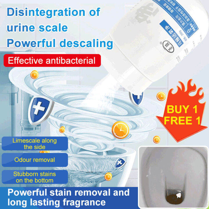 onlcicn JSToilet active oxygen net removes stubborn stains of urine scale artifact Lazada PH