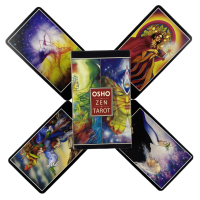 Osho Zen Tarot Cards A 79 Deck Oracle English Visions Divination Edition Borad Playing Games-Cgefeng