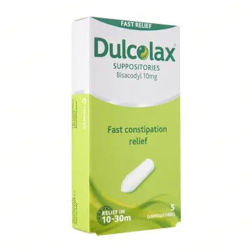 DULCOLAX Constipation Relief Suppository 5s, Digestive Care