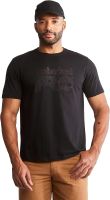 Timberland PRO Mens Textured Graphic Short Sleeve T-Shirt