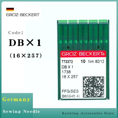 ۩✾▼ 10 PCS DBX1 Groz-Beckert Sewing Machine Needles For Industrial Lockstitch Accessories DBx1 16x257 Knitting JUKI BROTHER SINGER