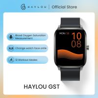 HAYLOU GST นาฬิกาออกซิเจนในเลือดนาฬิกาสำหรับสุภาพบุรุษและสุภาพสตรีการตรวจสอบการนอนหลับอัตราการเต้นของหัวใจ12นาฬิการุ่นที่กำหนดเองทุกรุ่น