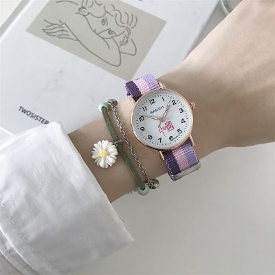 【Hot Sale】 Womens watches 2021 new personality ins style niche design middle and high school students fashion temperament all-match