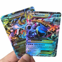 100pcs Pokemon MEGA EX Cards Box TAKARATOMY Children Playing Games Battle Trading collect Shining Card Best Selling Kid Gift Toy