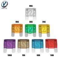 【DT】hot！ 10pcs Car Fuses Type Fusibles 3x3.5cm 100A 80A 70A 60A 50A 40A 30A 20A