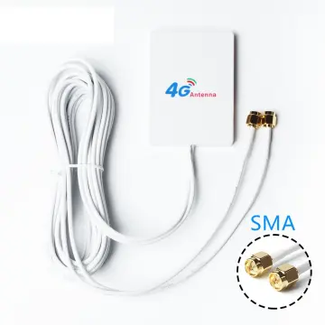 4G LTE Antenna 3G 4G Antena SMA-M Outdoor Antenna with 10M Meter SMA Male  CRC9 TS9 Connector for 3G 4G Router Modem