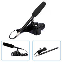 2 in1 Phone Interview Microphone Directional Camera Recording Video Mic for Samsung Nikon Canon DSLR DV Condenser