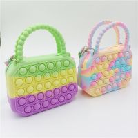 【CC】✳  Decompression ChildrenS Handbag 3 Color Combination Fashion Communication