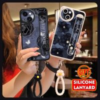 luxurious Liquid silicone Phone Case For iphone14 Raised lens personality Back Cover Lambskin youth Soft shell support