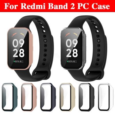 For Redmi Band 2 PC Case Cover For Xiaomi Redmi Band 2 Band2 Screen Protector Smart Watch Band Film Protective Case
