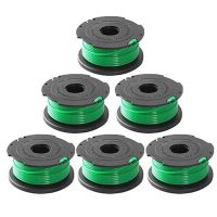 6 Pack SF-080 String Trimmer Replacement Auto Feed Spool Line Compatible with GH3000 GH3000R LST540 LST540B SF-080-BKP