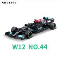 Bburago 1:43 2021 F1 -amg W12 E 44 Collection Kids Gift Performance Racing Model Simulation Car Model Alloy Car Toy