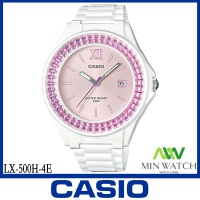 นาฬิกา รุ่น LX-500H CASIO นาฬิกาข้อมือวัยหนุ่มสาวเด็กนักเรียน สายเรซินLX-500H-4E ของแท้100% ประกัน1 ปี จากร้าน MIN WATCH