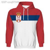 สไตล์ตามท้องถนน Sérovia República Hoodie Diy Livre Feito Sob Encomenda Nome Srbija Srb Moletom Srpski Nação Bandeira Serbien Faculdade Impressão Logipo Roupas