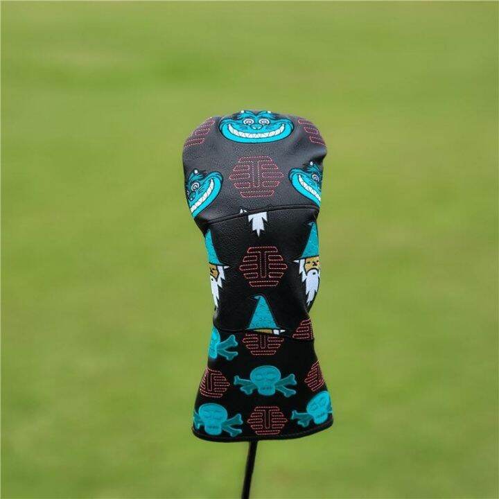 2023-bettinardi-set-of-mr-turners-wooden-set-of-golf-putter-header-head-protective-cap-set-of-skeletons