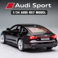 1:36 Alloy Audi Rs7 Car Model Simulation Acoustooptic Return Car Decoration Childrens Toy Car Gifts And Boy Collection