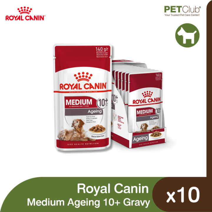 petclub-royal-canin-medium-ageing-10-gravy-สุนัขสูงวัย-พันธุ์กลาง-อายุ-10-ปีขึ้นไป-140-กรัม-ยกกล่อง-10-ซอง