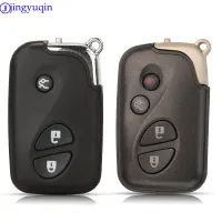 jingyuqin 3 Button 3+1 Button Smart Remote Key Case Fob Keyless Entry Shell Blank For LEXUS IS250 ES350 GS350 LS460 GS Smart Key