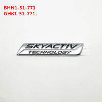 รถยนต์ด้านหลังหางเข้าสู่ระบบฉลากลำต้นรถกระบะโลโก้ด้านหลังปกฉลาก SKYACTIV สำหรับมาสด้า6 A Tenza มาสด้า3 GHK1-51-771 BHN1-51-771