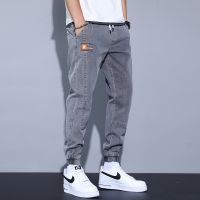 【YD】 2023 New Mens Loose Harlan Denim Pants Fashion Baggy Jeans Men Streetwear