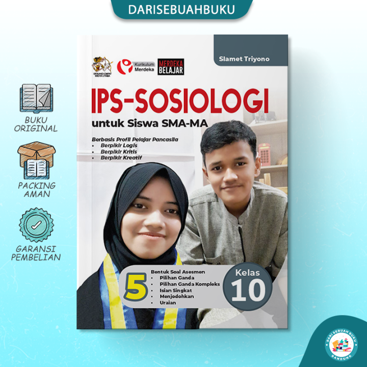 Buku Ips Sosiologi Sma Kelas 10 11 12 Kurikulum Merdeka Lazada Indonesia 1117