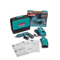 MAKITA สว่านไขควงกระแทกไร้สาย 7.2 โวลต์ รุ่น TD022DSE แรงบิดสูงสุด 25 นิวตันเมตร รวมแบตเตอรี่และแท่นชาร์จ (มากีต้า)