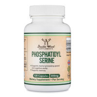 Phosphatidyl Serine 300mg - Double Wood ฟอสฟาติดิลซีรีน (Phosphatidyl Serine Complex) 120 Capsules