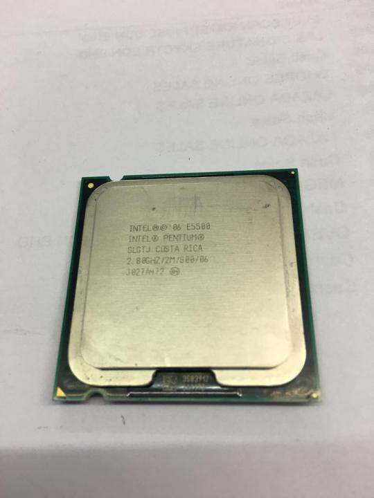 INTEL PENTIUM E5500 SLGTJ @2.80GHZ PROCESSOR | Lazada