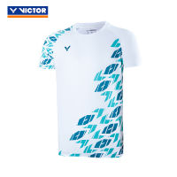 Victor เสื้อยืดเสื้อกีฬาเสื้อผ้าชุดกีฬาแบดมินตันแขนสั้นสำหรับผู้ชายผู้หญิงเสื้อชาย30020เสื้อยืด