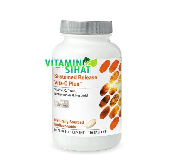 Original Shaklee Sustained Release Vita C Plus Or Vitamin C 180 Tablets 100 Original Ready Stock Lazada